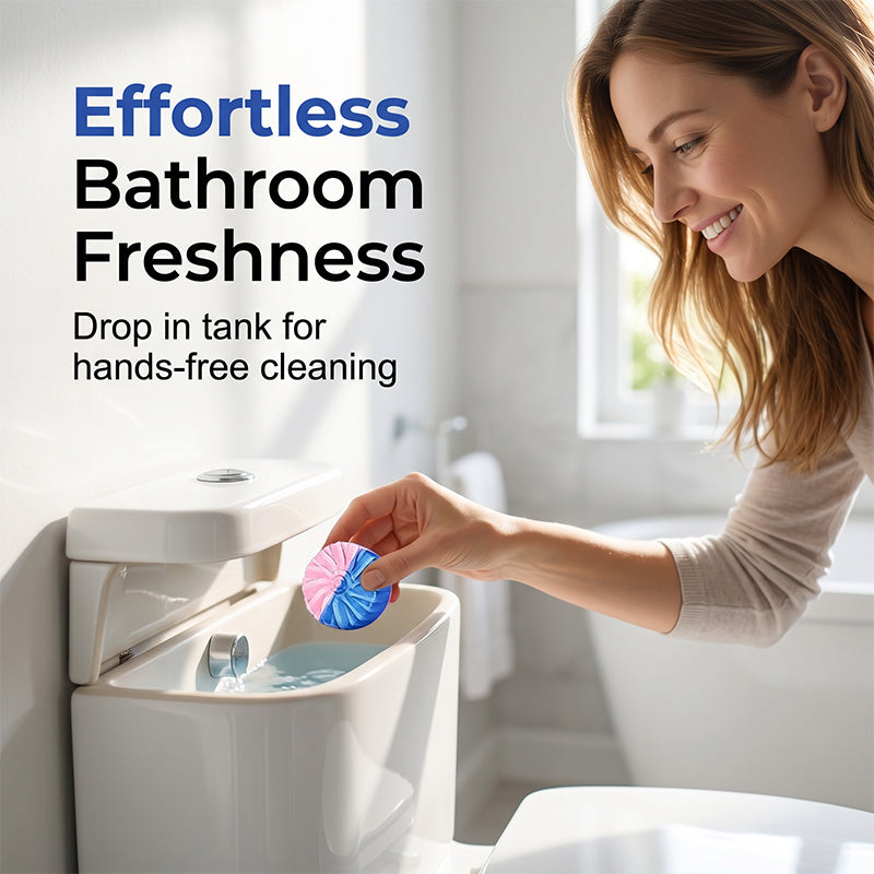 2026 Pastilles nettoyantes automatiques pour cuvette de toilettes, éliminant les taches et les odeurs