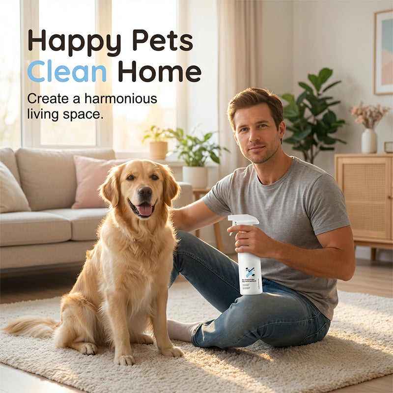 Spray desodorizante para mascotas con bioenzimas