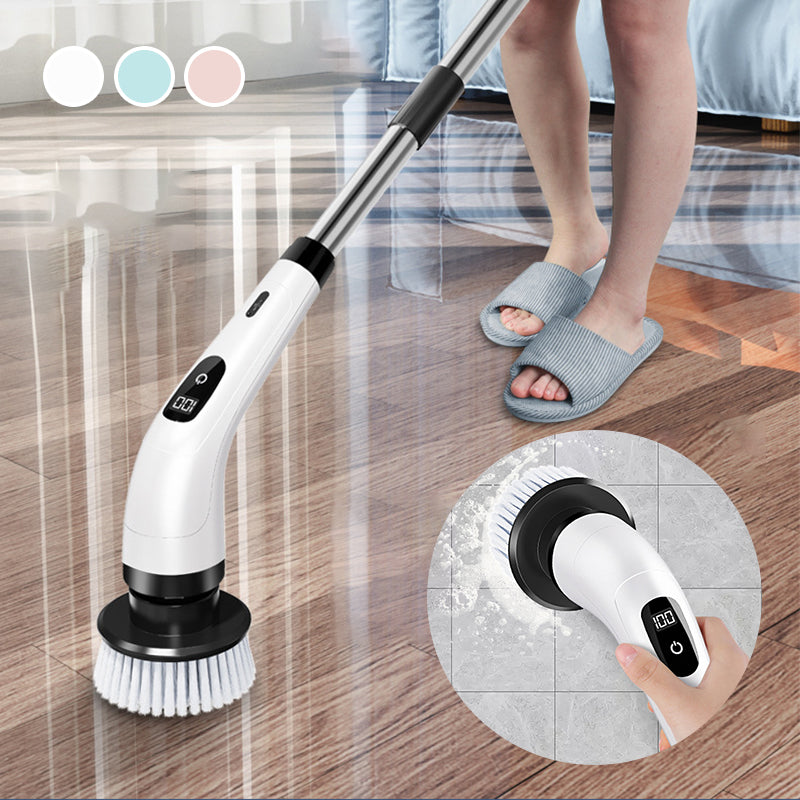 Set di spazzole elettriche per la pulizia domestica 8-in-1