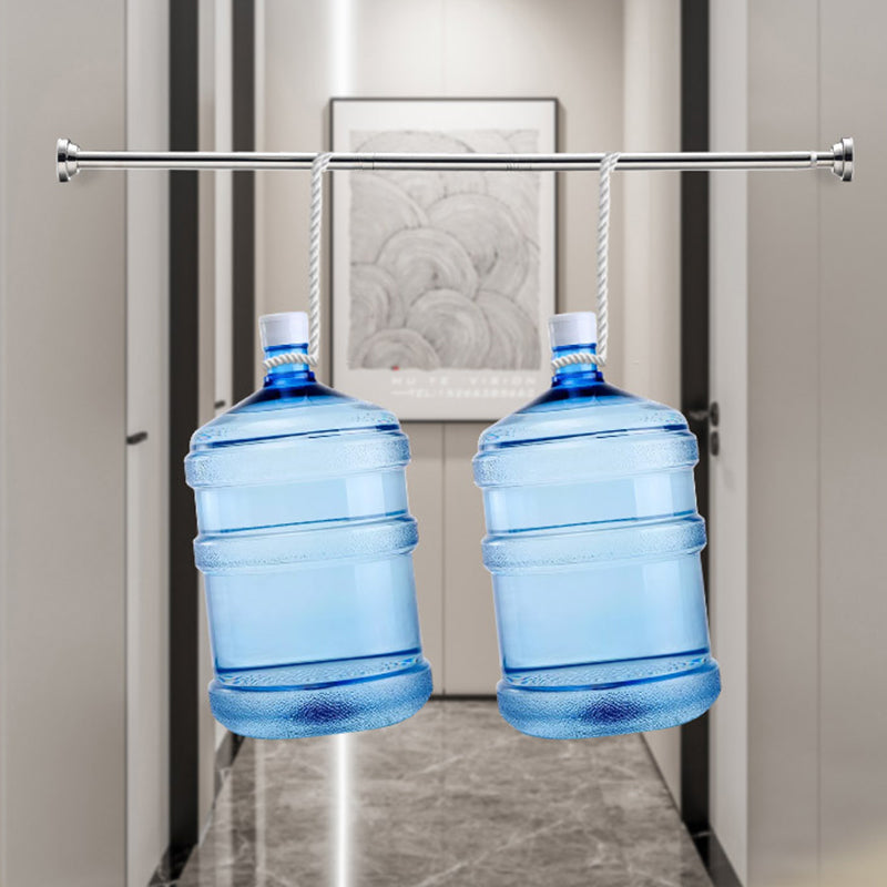 Barre de tension réglable sans perçage ¨C installation sans dommage, antidérapante et polyvalente, charge maximale de 15KG