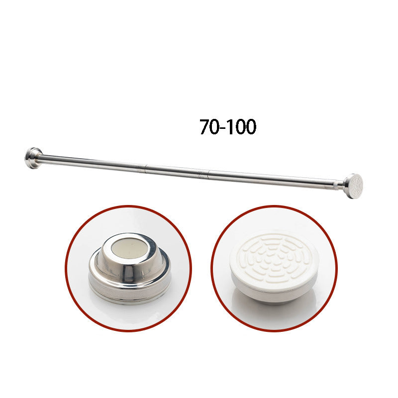 Barre de tension réglable sans perçage ¨C installation sans dommage, antidérapante et polyvalente, charge maximale de 15KG