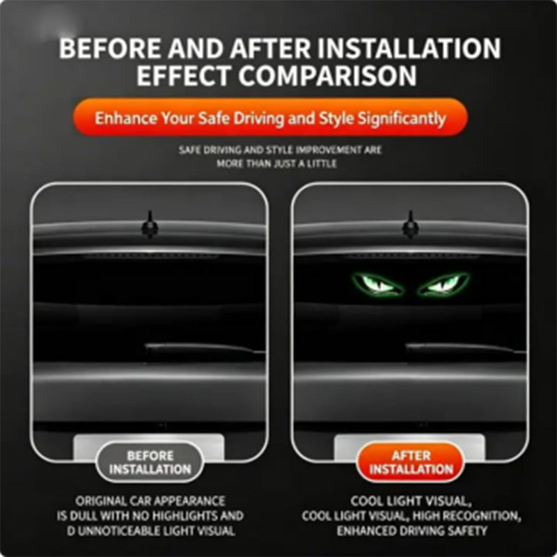 Luce di segnalazione LED per auto a energia solare, gratuita