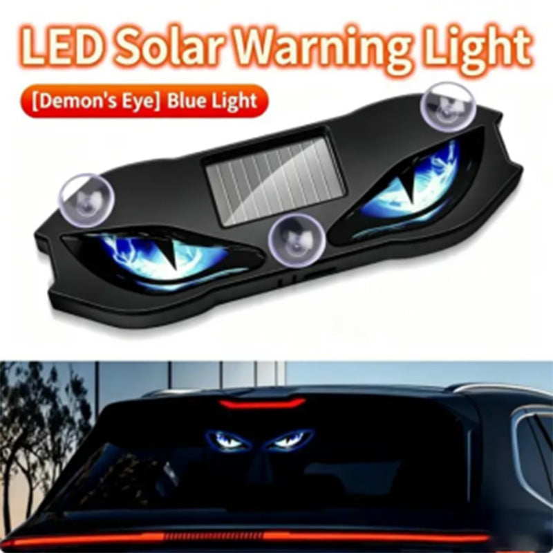 Free Solar Powered LED Car Warning Light
