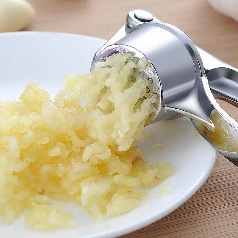 Free Garlic Press Masher ¨C Crush Garlic Fast Without Sticky Hands