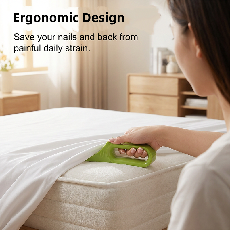 Cute 2-in-1 Mattress Lifter and Sheet Tucker