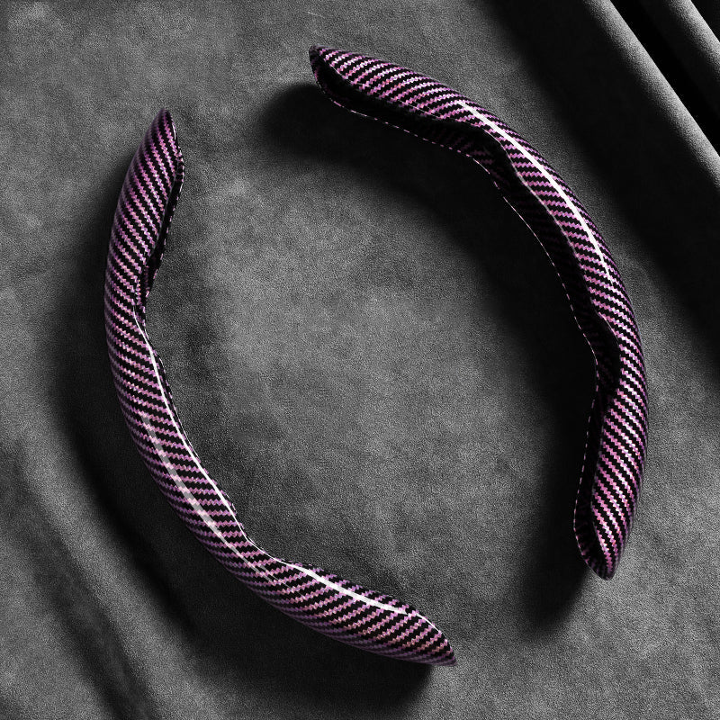 Universal Carbon Fiber Steering Wheel Cover