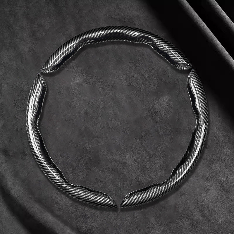 Universal Carbon Fiber Steering Wheel Cover