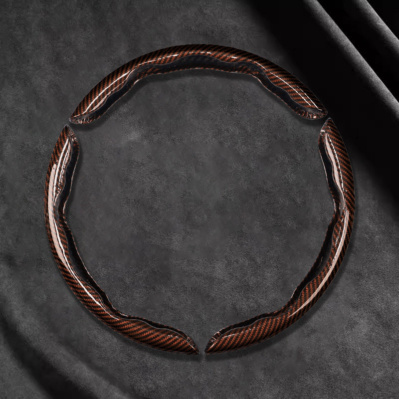 Universal Carbon Fiber Steering Wheel Cover