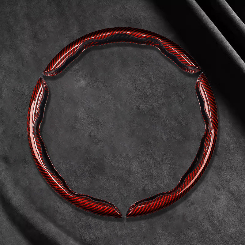 Universal Carbon Fiber Steering Wheel Cover