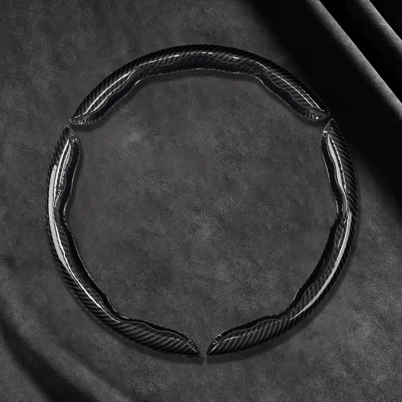 Universal Carbon Fiber Steering Wheel Cover