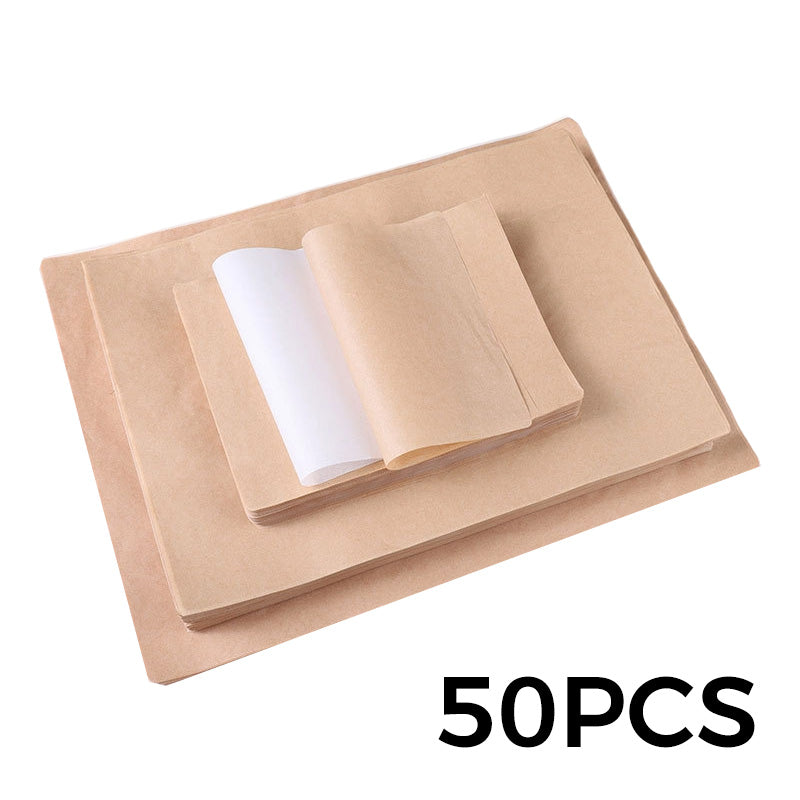 Food-Grade Greaseproof Paper Sheets for Baking and Fried Food