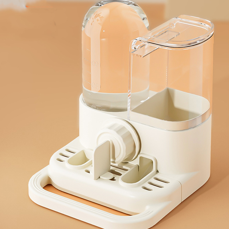 Mangiatoia e abbeveratoio automatici 2-in-1 per gabbie