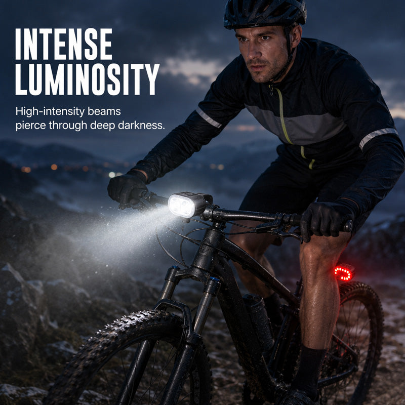 USB-oplaadbare fietslampenset