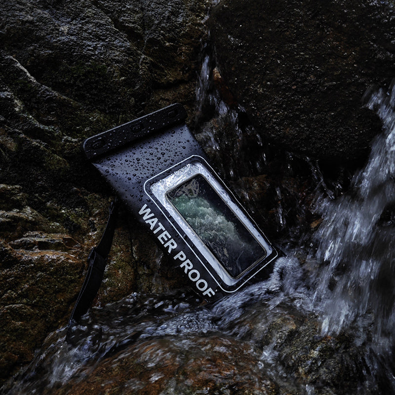 Waterdichte tas met touchscreen