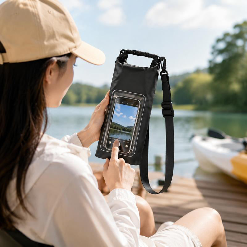 Waterdichte tas met touchscreen