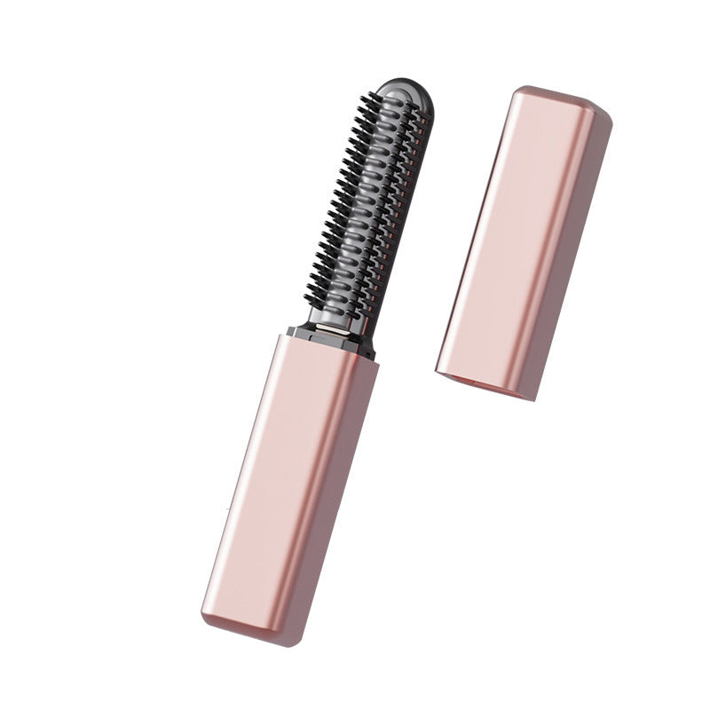Mini moldeador de cabello inalámbrico portátil con peine - Más volumen y un look naturalmente abundante