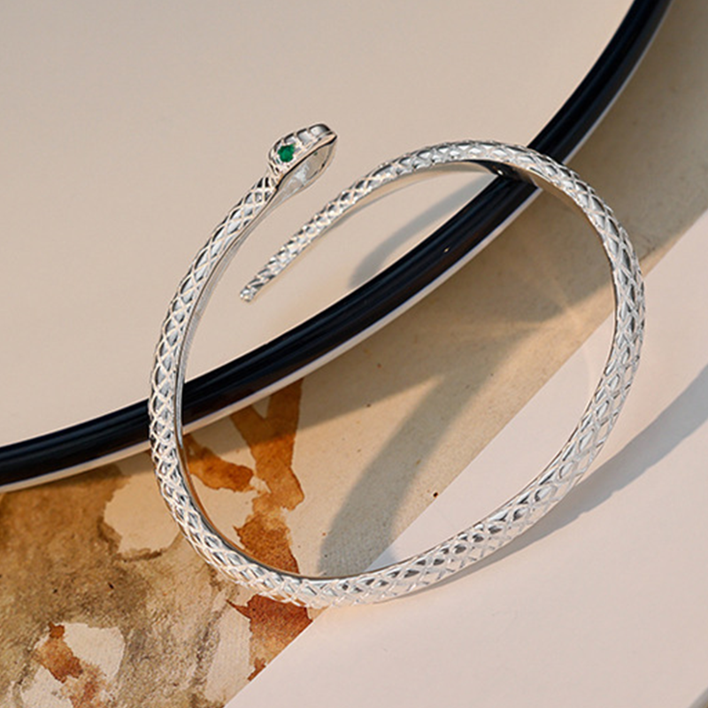 Vintage armband met slangmotief