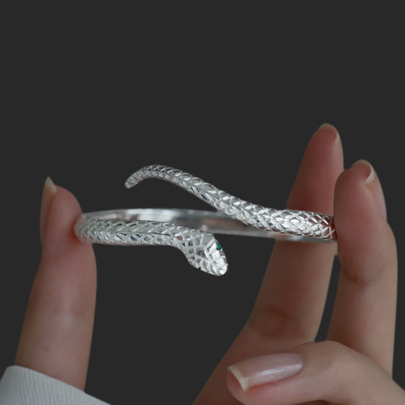 Vintage armband met slangmotief