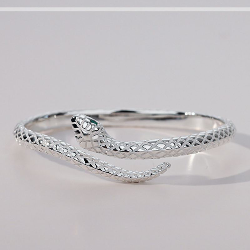Vintage armband met slangmotief