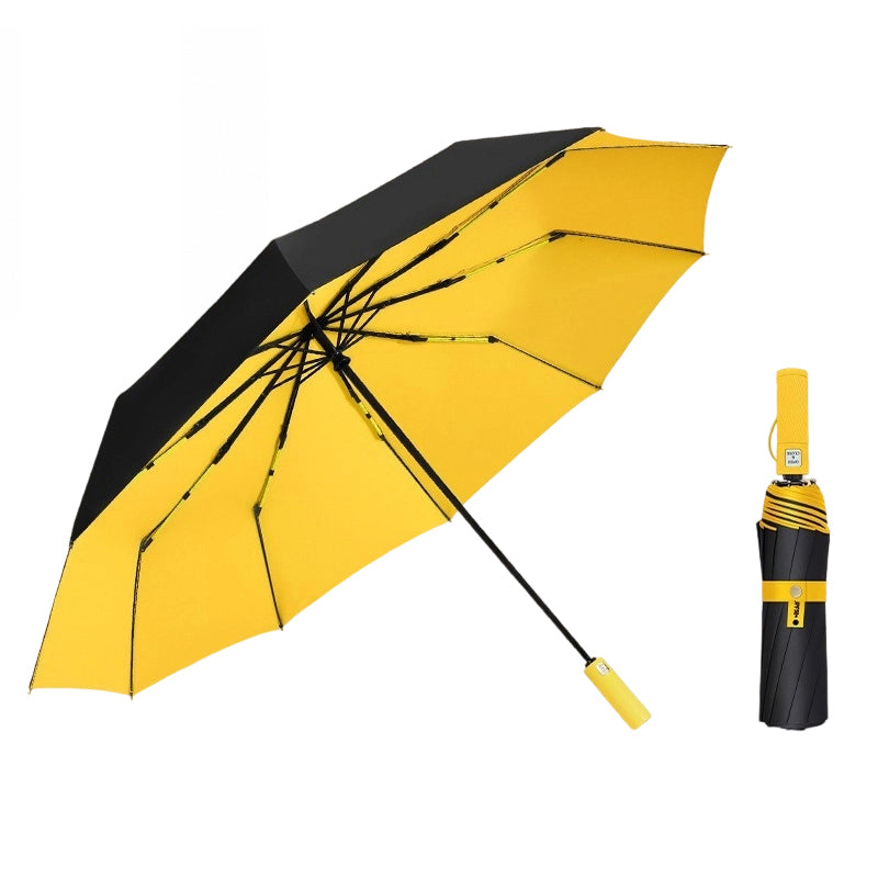 Grande ombrello automatico da sole e da pioggia ¨C telo extra-large da 125cm, resistente ai raggi UV e ad asciugatura rapida.
