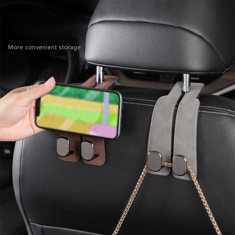 Gratis haak/kleerhanger voor de achterkant van de autostoel