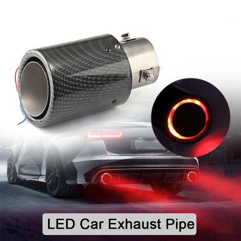 Universeel LED-uitlaatlampje voor de auto ¨C stijlvolle gloed achteraan voor elke rit