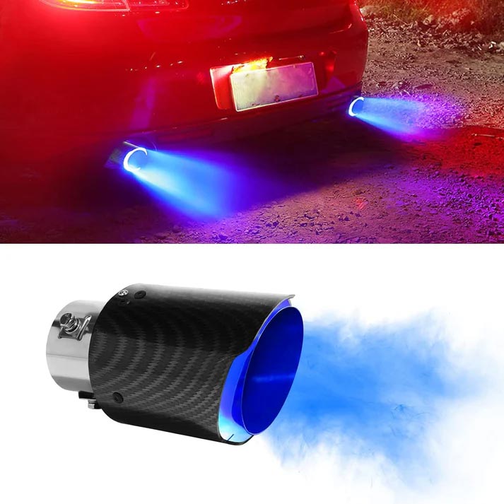 Universeel LED-uitlaatlampje voor de auto ¨C stijlvolle gloed achteraan voor elke rit