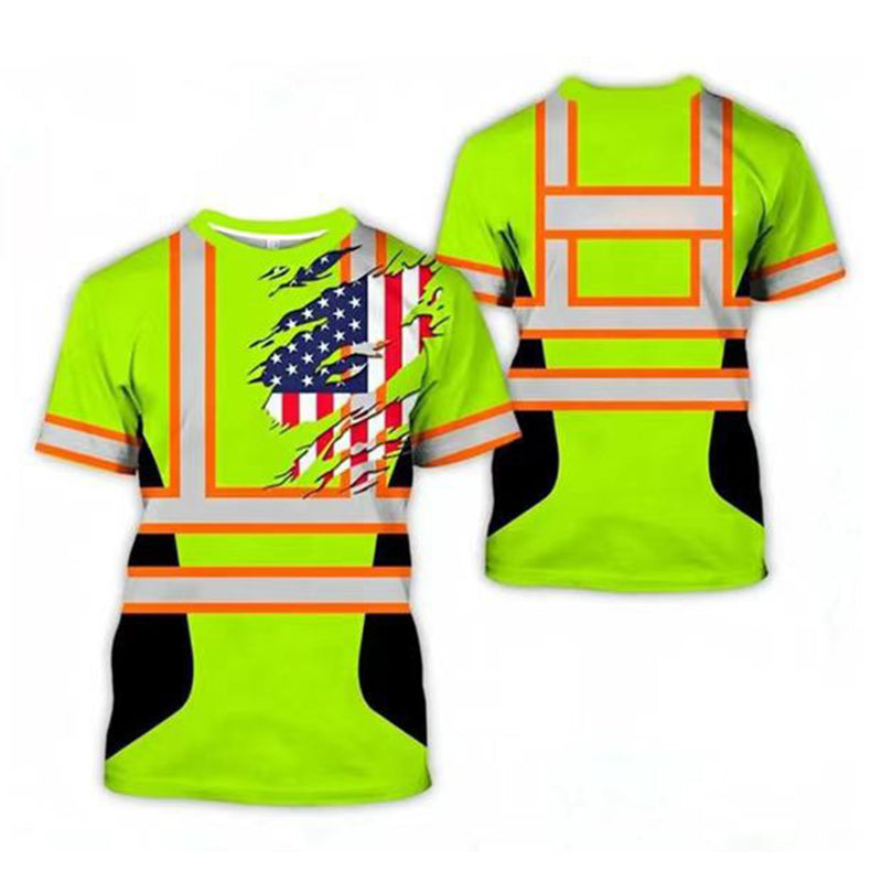 Polo de hombre con estampado 3D