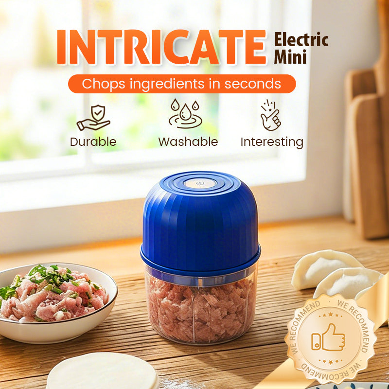 Mini hachoir électrique sans fil haute efficacité