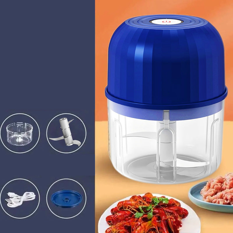 Mini hachoir électrique sans fil haute efficacité