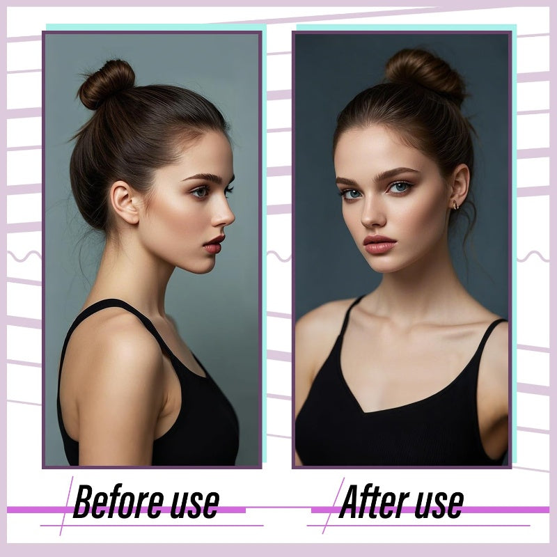 Gratis direct gekleurde haarknotextensie ¨C volumineuze haarscrunchie