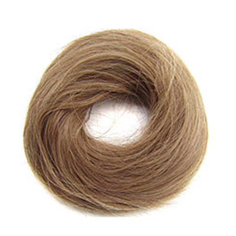 Gratis direct gekleurde haarknotextensie ¨C volumineuze haarscrunchie