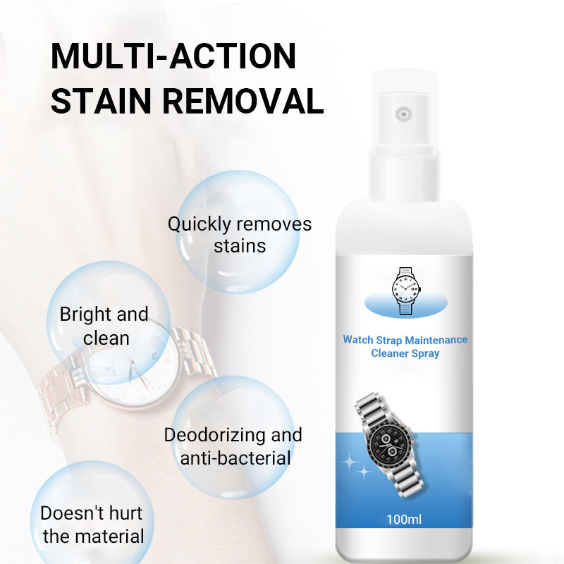 Spray nettoyant pour l’entretien des bracelets de montre