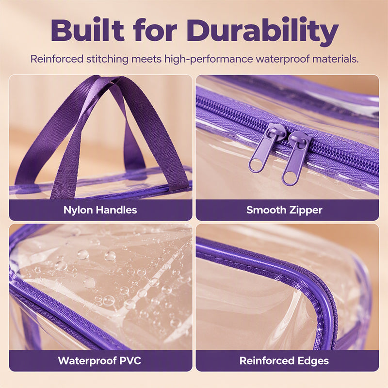 Transparent PVC Storage Bag