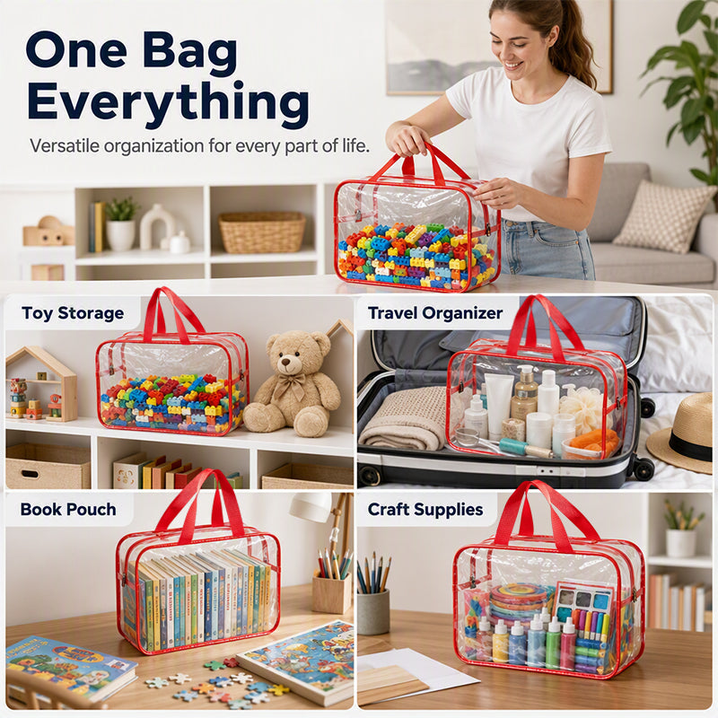 Transparent PVC Storage Bag