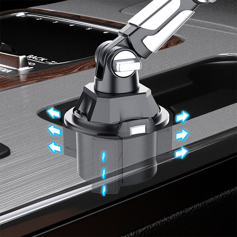 De la voiture de location au SUV familial ¨C Support de tablette pliable adapté à la plupart des porte-gobelets. Angle réglable