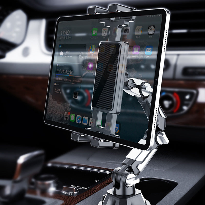 De la voiture de location au SUV familial ¨C Support de tablette pliable adapté à la plupart des porte-gobelets. Angle réglable