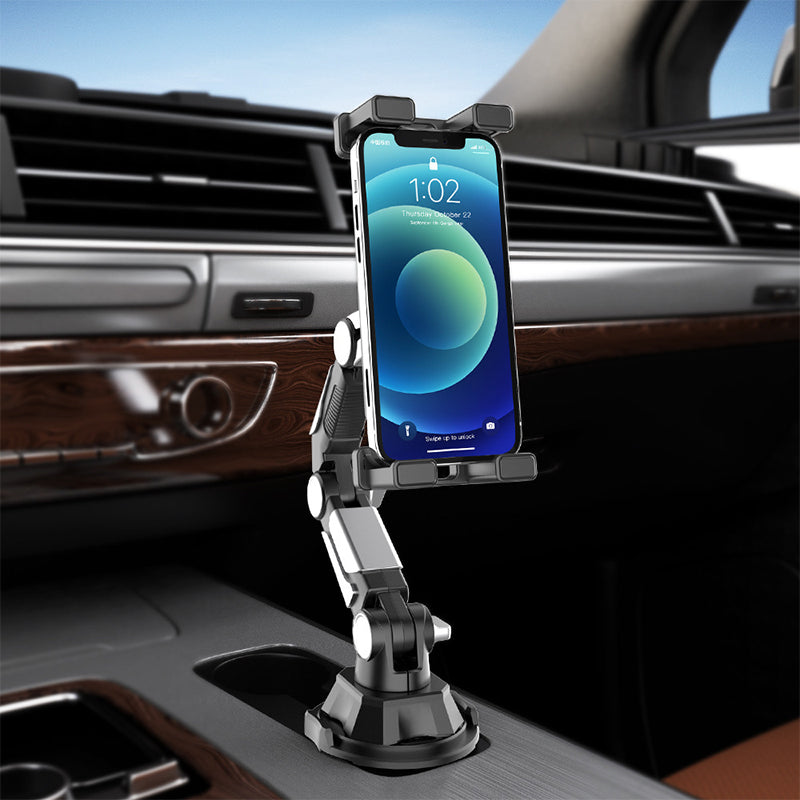 De la voiture de location au SUV familial ¨C Support de tablette pliable adapté à la plupart des porte-gobelets. Angle réglable