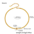 Bijou pendentif élégant en forme de fleur en acier inoxydable