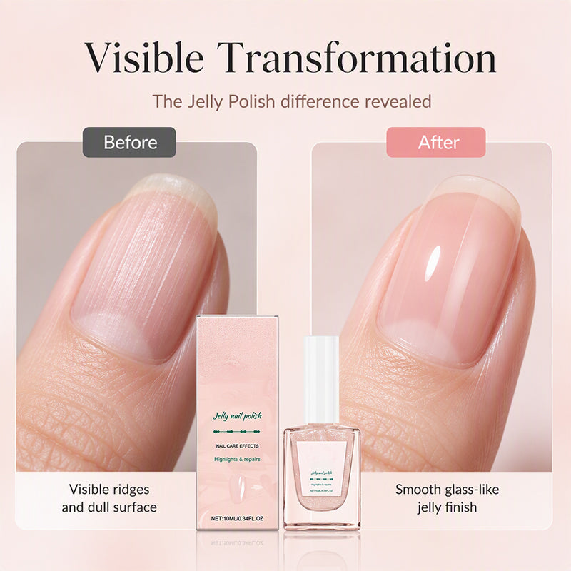 Vernis à ongles soin flouteur mat à base d'eau