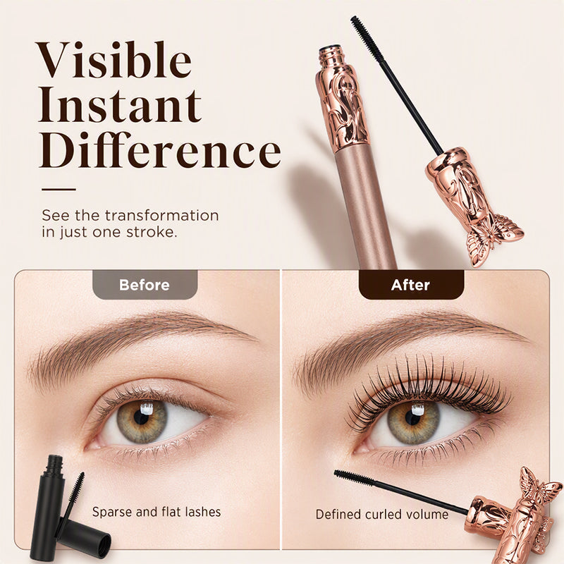 Mascara modellante sottile, impermeabile e anti-sbavature, gratuito