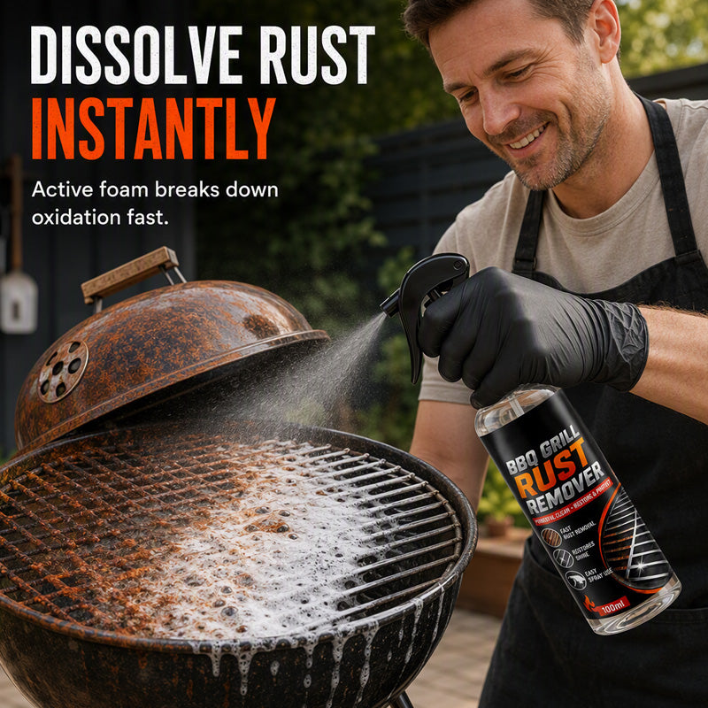 Spray antirouille pour barbecue