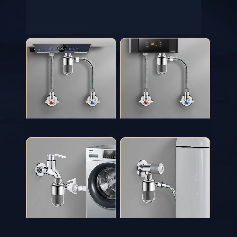 Gratis waterfilter van roestvrij staal met 40 micron voor het hele huis