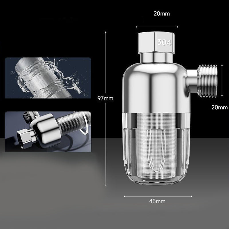 Gratis waterfilter van roestvrij staal met 40 micron voor het hele huis