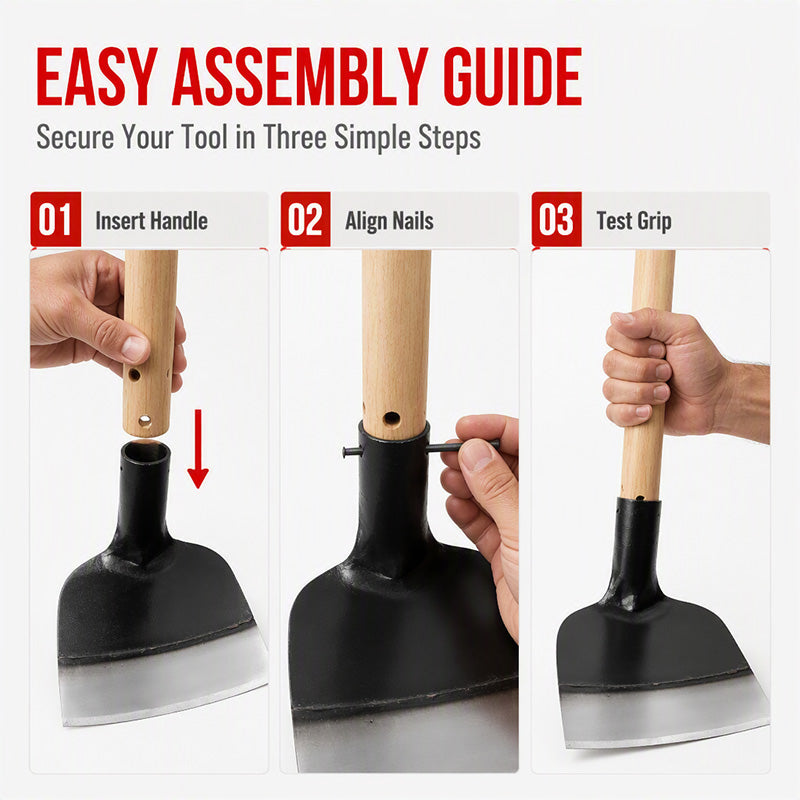 Manganese Steel Hoe Head ¨C Heavy-Duty, High-Carbon & Quenched