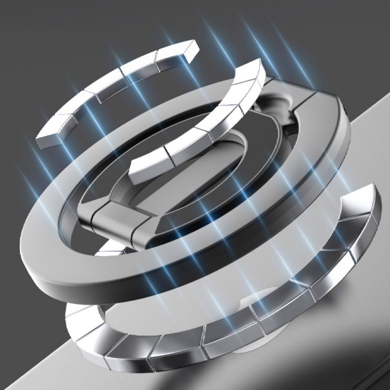 Soporte y anillo magnético de doble cara