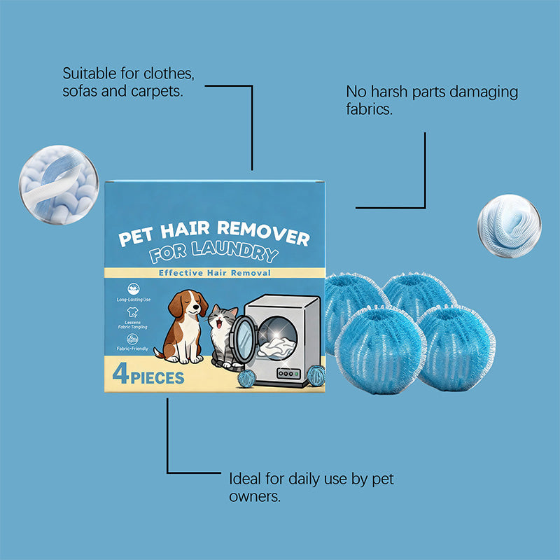 FreeReusable Pet Hair Remover Laundry Balls