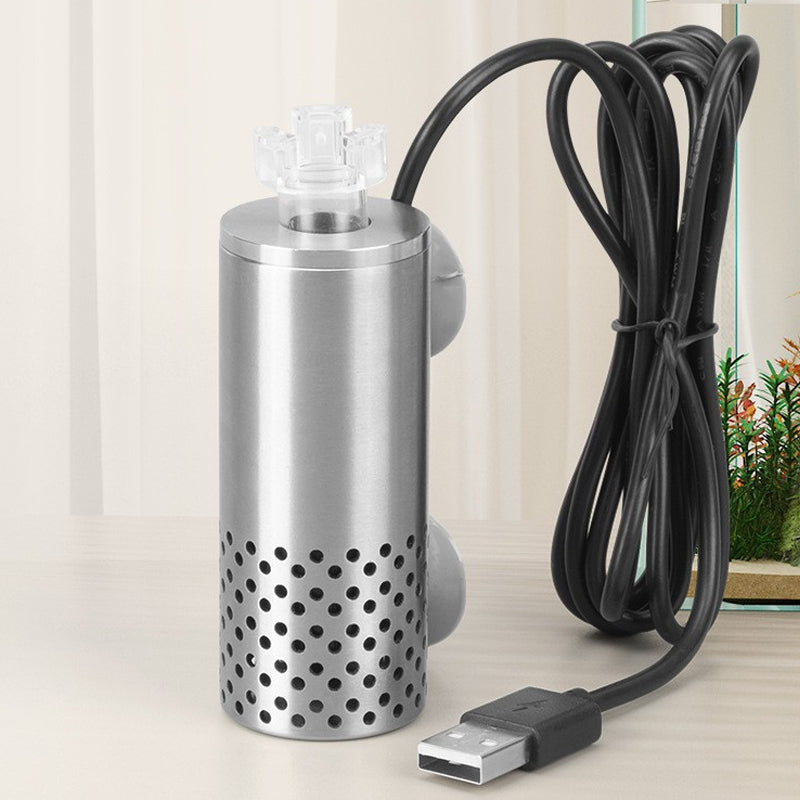 Mini-elektrische oppervlakteafschuimer voor aquarium