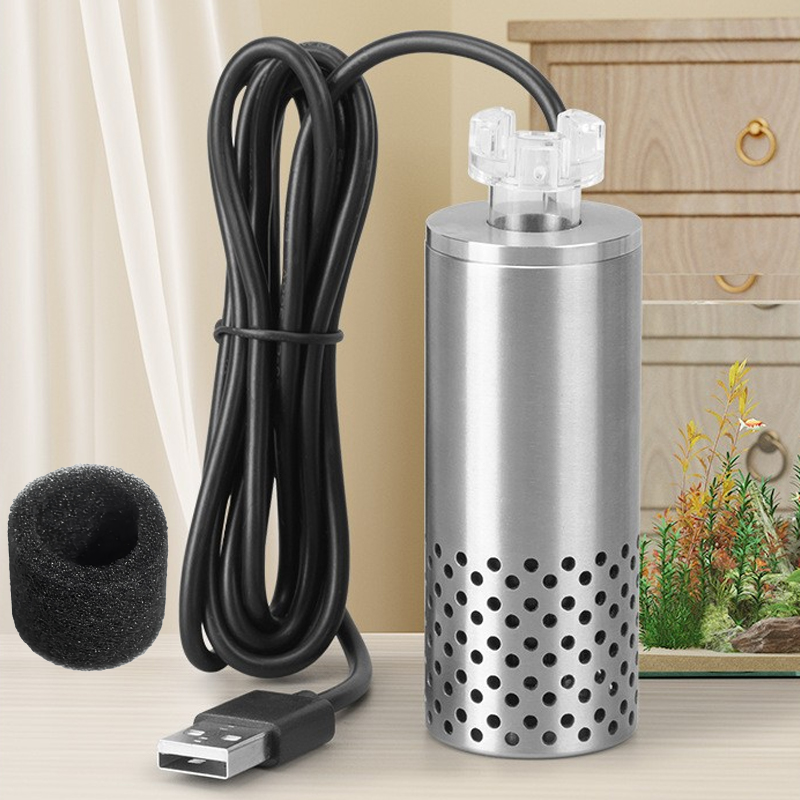 Mini desnatador eléctrico de superficie para acuario