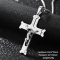 Collier à pendentif croix imposant 2026